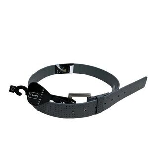 PGA TOUR Air Flow Golf Belt Men‎ Silicone Perforated Gray SIze 30